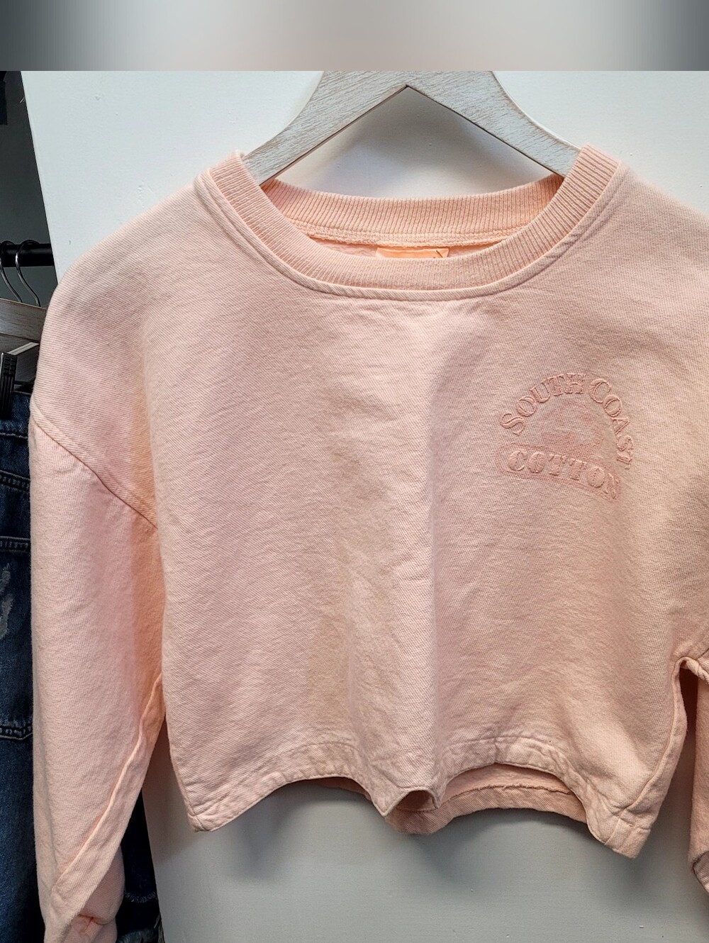 South Coast Cotton Cropped Sweater and Skirt